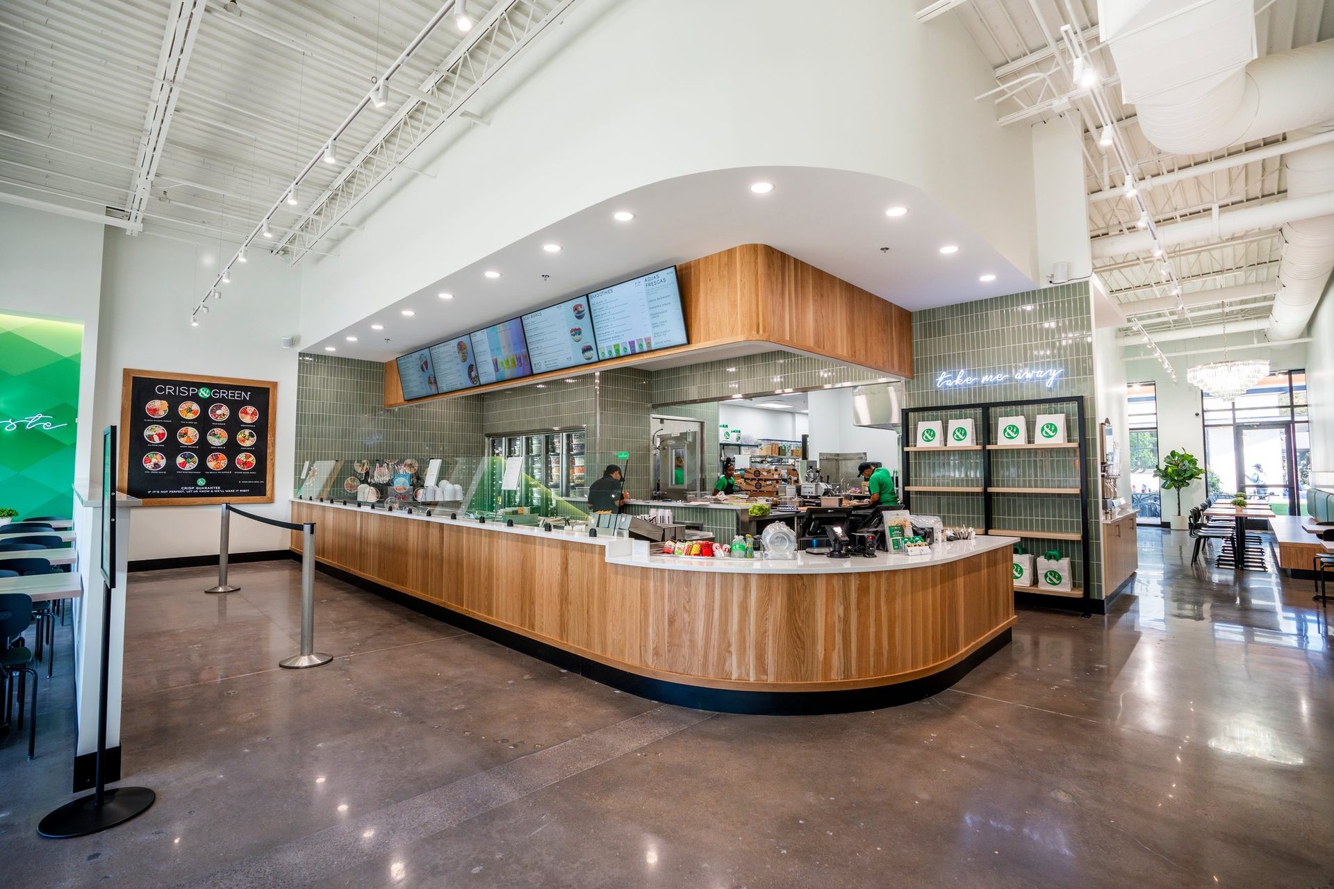 Crisp & Green: Grand opening photo & video