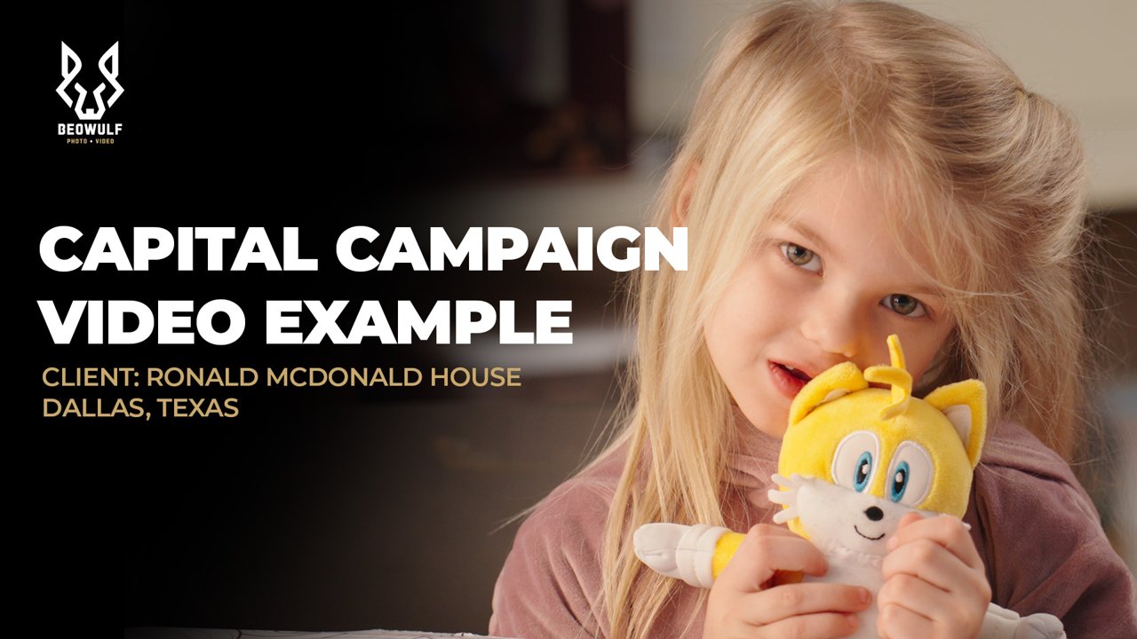 Ronald McDonald House Dallas Capital campaign film video thumbnail